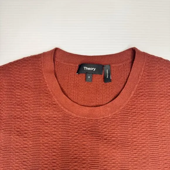 Theory Branteen Mini Sheath Dress Brown Rust Women’s Small Naturecore Neutral - Picture 8 of 14